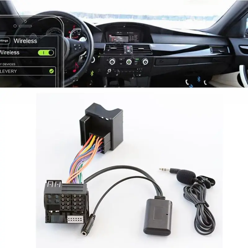 Car Audio Bluetooth Receiver Aux Adapter For Porsche 2009-2012 CDR30/31/PCM3 CD AUX Radio Module Bluetooth Aux Cable
Car Audio Bluetooth Receiver Aux Adapter For Porsche 2009-2012 CDR30/31/PCM3 CD AUX Radio Module Bluetooth Aux Cable