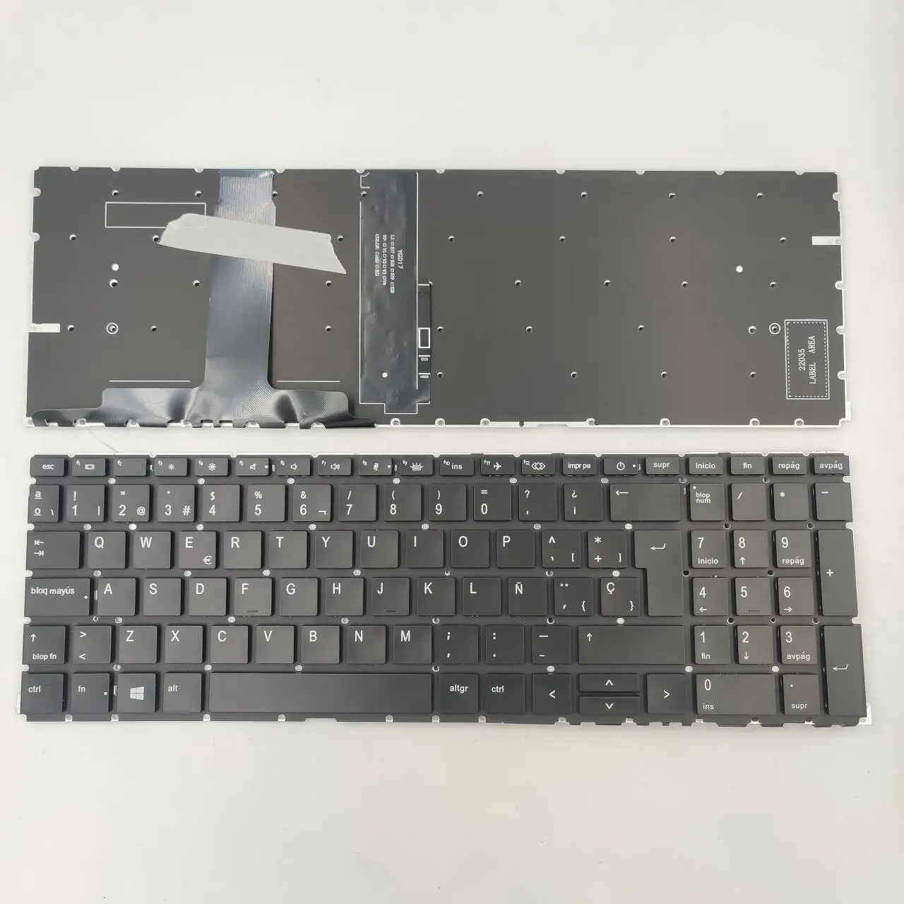 US SP RU FR Layout for HP 450 455R G8 G9 G10/650 G8 G9 G10/655 G8 ZHAN 66 PRO 15 G4/G5 HSN-Q27C-5 laptop keyboard
US SP RU FR Layout for HP 450 455R G8 G9 G10/650 G8 G9 G10/655 G8 ZHAN 66 PRO 15 G4/G5 HSN-Q27C-5 laptop keyboard