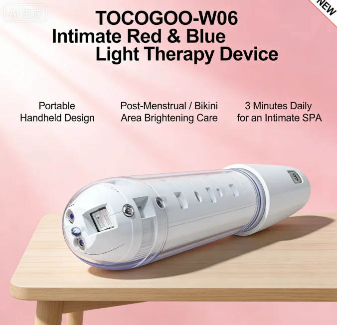 TOCOGOO-W06 Feminine Care Wand Dual Wavelength 450nm 660nm LED Light Therapy for Vaginal Tightening Women's Day Gift
TOCOGOO-W06 Feminine Care Wand Dual Wavelength 450nm 660nm LED Light Therapy for Vaginal Tightening Women's Day Gift