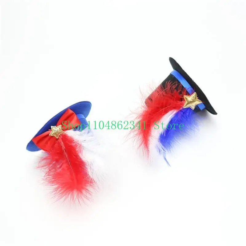 652F Colorful Julycostume Top Hat Hairpin Glittered Top Hat Photo Headwear
652F Colorful Julycostume Top Hat Hairpin Glittered Top Hat Photo Headwear