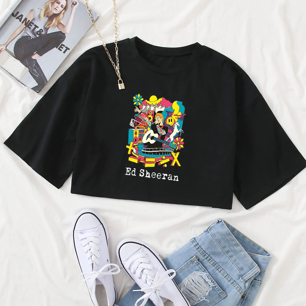2024 Ed Sheeran World Tour Shirt Tops O-Neck Short Sleeves Fans Gift Regular Girls Clothing Printing Super-short Casual
2024 Ed Sheeran World Tour Shirt Tops O-Neck Short Sleeves Fans Gift Regular Girls Clothing Printing Super-short Casual