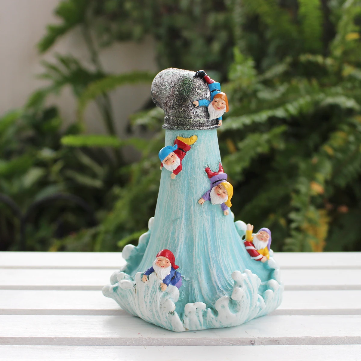 1PC/Dwarf Surfing Sculpture Book Stand - Retro Style Suitable for Indoor and Outdoor - Resin Garden and Courtyard Decoration
1PC/Dwarf Surfing Sculpture Book Stand - Retro Style Suitable for Indoor and Outdoor - Resin Garden and Courtyard Decoration