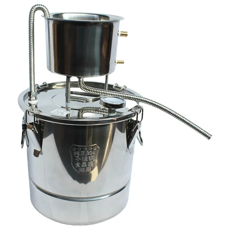 Small Home-use Stainless Steels Alcohol White Wine, Red Wine, Rice Wine Distillation Brewing Equipment Wine Machinery