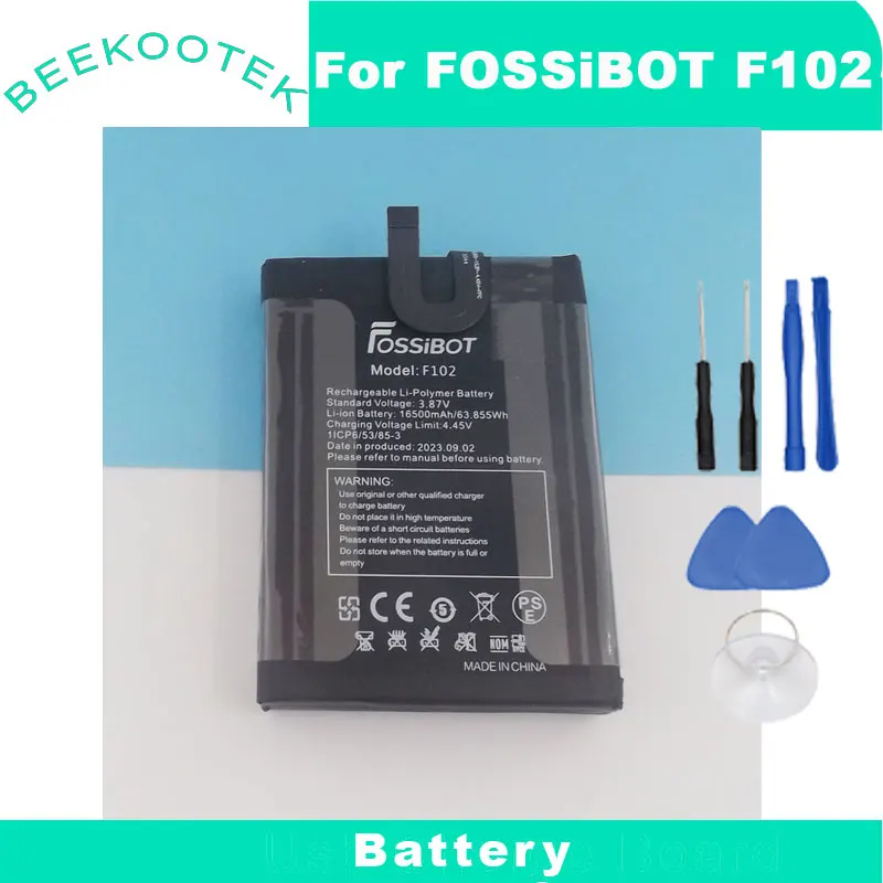 New Original FOSSIBOT F102 Battery Innner Built Cell Phone Battery Accessories For Fossibot F102 Smart Phone
New Original FOSSIBOT F102 Battery Innner Built Cell Phone Battery Accessories For Fossibot F102 Smart Phone
