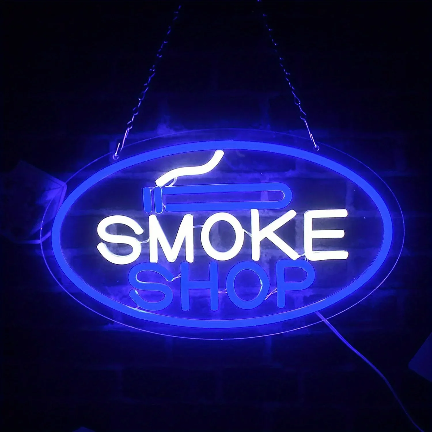 Smoke Shop Neon Sign USB Powered for Room Decor Dimmable LED Neon Light for Smoke Store Game Room Bar Pub Man Cave Wall Decor
Smoke Shop Neon Sign USB Powered for Room Decor Dimmable LED Neon Light for Smoke Store Game Room Bar Pub Man Cave Wall Decor