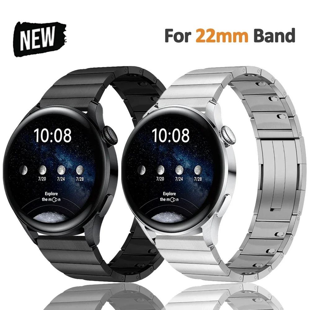 22mm Luxury Stainless Steel Strap for Huawei Watch GT5/4 46mm Quick Fit Metal Band For HUAWEI GT5/3 Pro 46MM Seiko Men Bracelet
22mm Luxury Stainless Steel Strap for Huawei Watch GT5/4 46mm Quick Fit Metal Band For HUAWEI GT5/3 Pro 46MM Seiko Men Bracelet