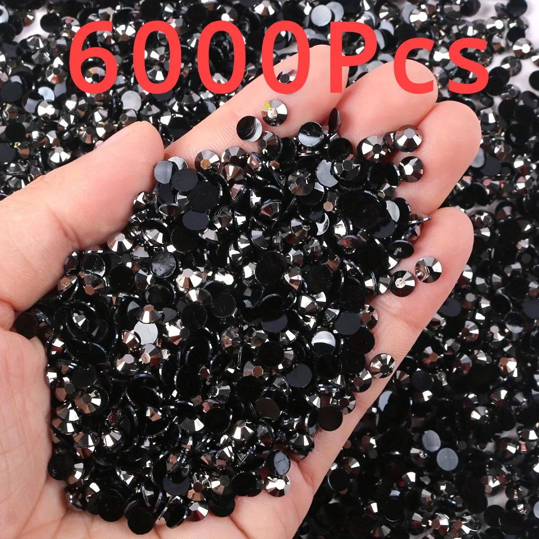 6000pcs Crystal Jelly Resin Rhinestones, Perfect for DIY, Black Clear, Mugs, Bottles, Glasses, Costumes, Phone Cases & Manicures
6000pcs Crystal Jelly Resin Rhinestones, Perfect for DIY, Black Clear, Mugs, Bottles, Glasses, Costumes, Phone Cases & Manicures
