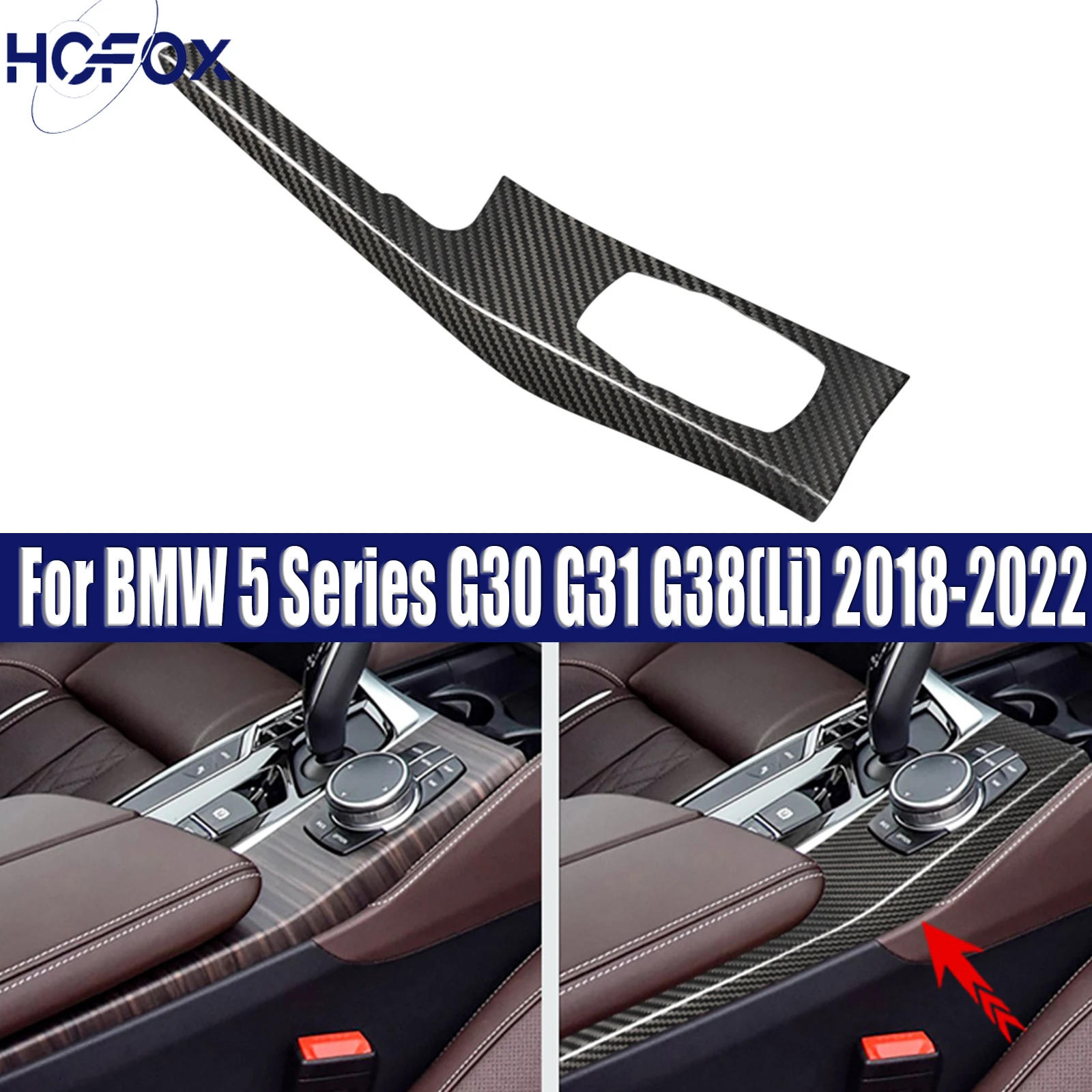 For BMW 5-Series G30/G31/G38(Li) 2018-2022 Console Multimedia Panel Trim Cover
For BMW 5-Series G30/G31/G38(Li) 2018-2022 Console Multimedia Panel Trim Cover