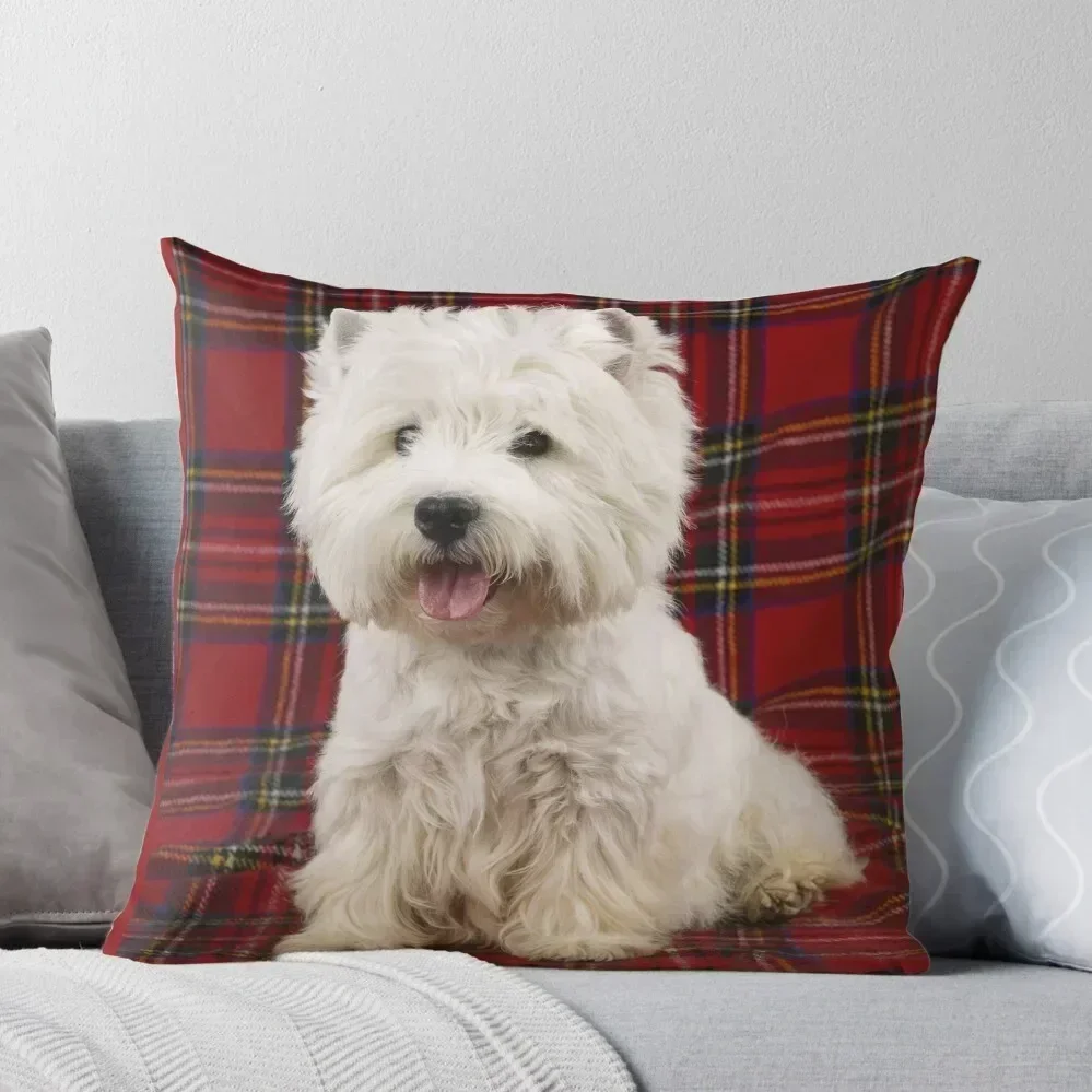 West Highland White Terrier on a Scotch Plaid Throw Pillow Cushions sleeping pillows Sofa Cushion Cover pillow
West Highland White Terrier on a Scotch Plaid Throw Pillow Cushions sleeping pillows Sofa Cushion Cover pillow