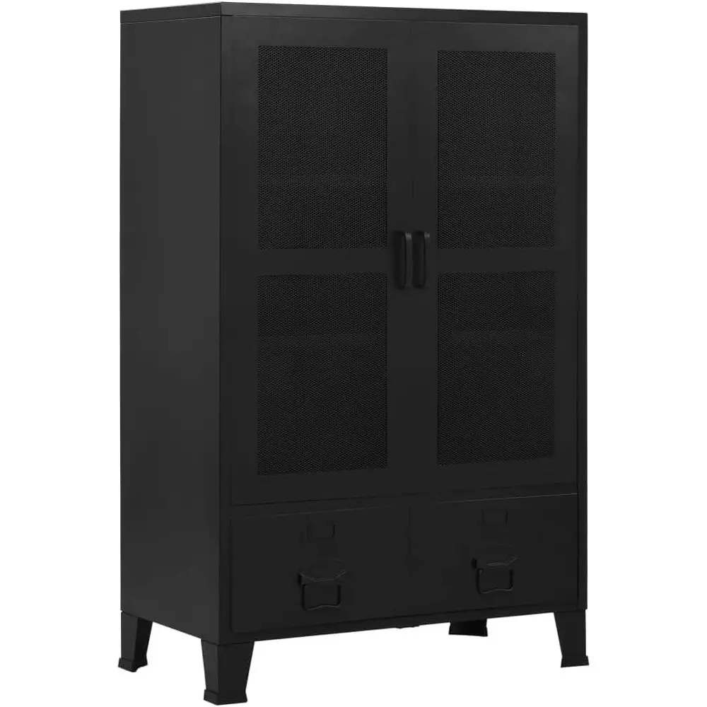 Medium Black Steel and Plastic Filing Cabinet
Medium Black Steel and Plastic Filing Cabinet