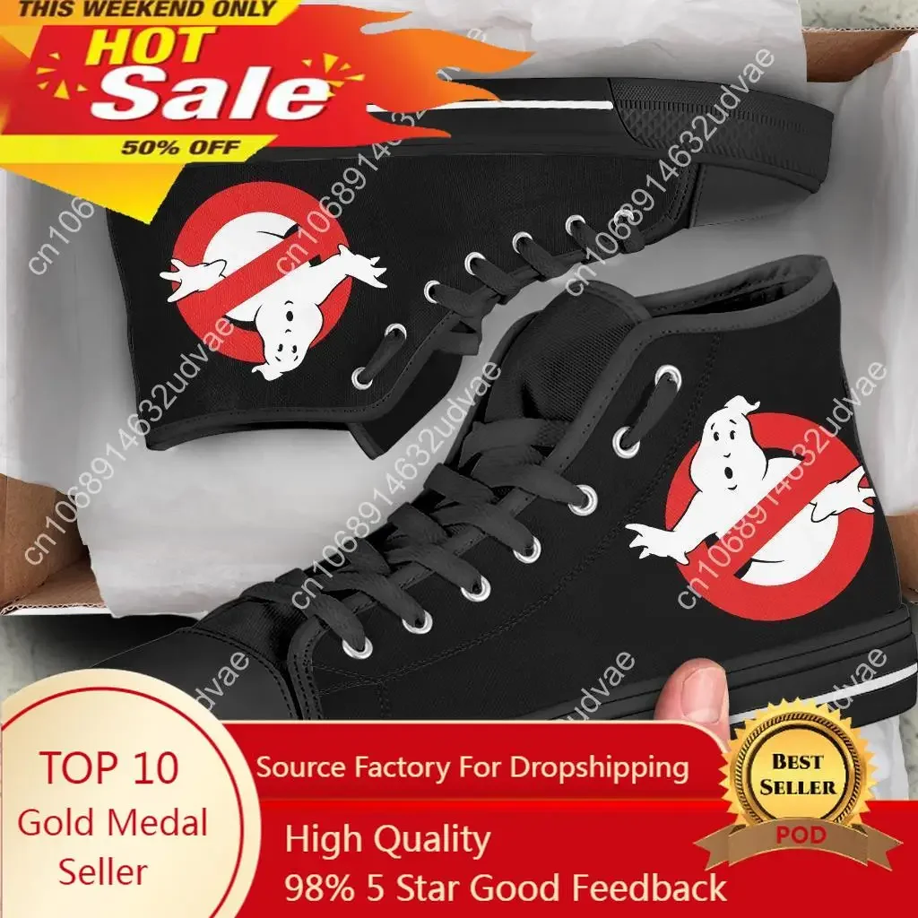 Hot Ghostbusters Logo Man Woman Canvas Shoes Hot High Help Canvas Shoes Lightweight Casual Classic Board Shoes Fashion Sneakers
Hot Ghostbusters Logo Man Woman Canvas Shoes Hot High Help Canvas Shoes Lightweight Casual Classic Board Shoes Fashion Sneakers
