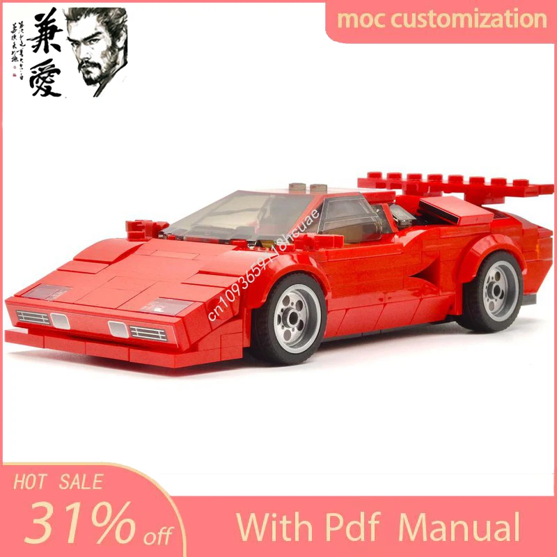 325 шт. Moc Lamborghinis Countach Speed Champion суперкар строительные блоки техника гоночный креативный гараж игрушки подарки
325 шт. Moc Lamborghinis Countach Speed Champion суперкар строительные блоки техника гоночный креативный гараж игрушки подарки