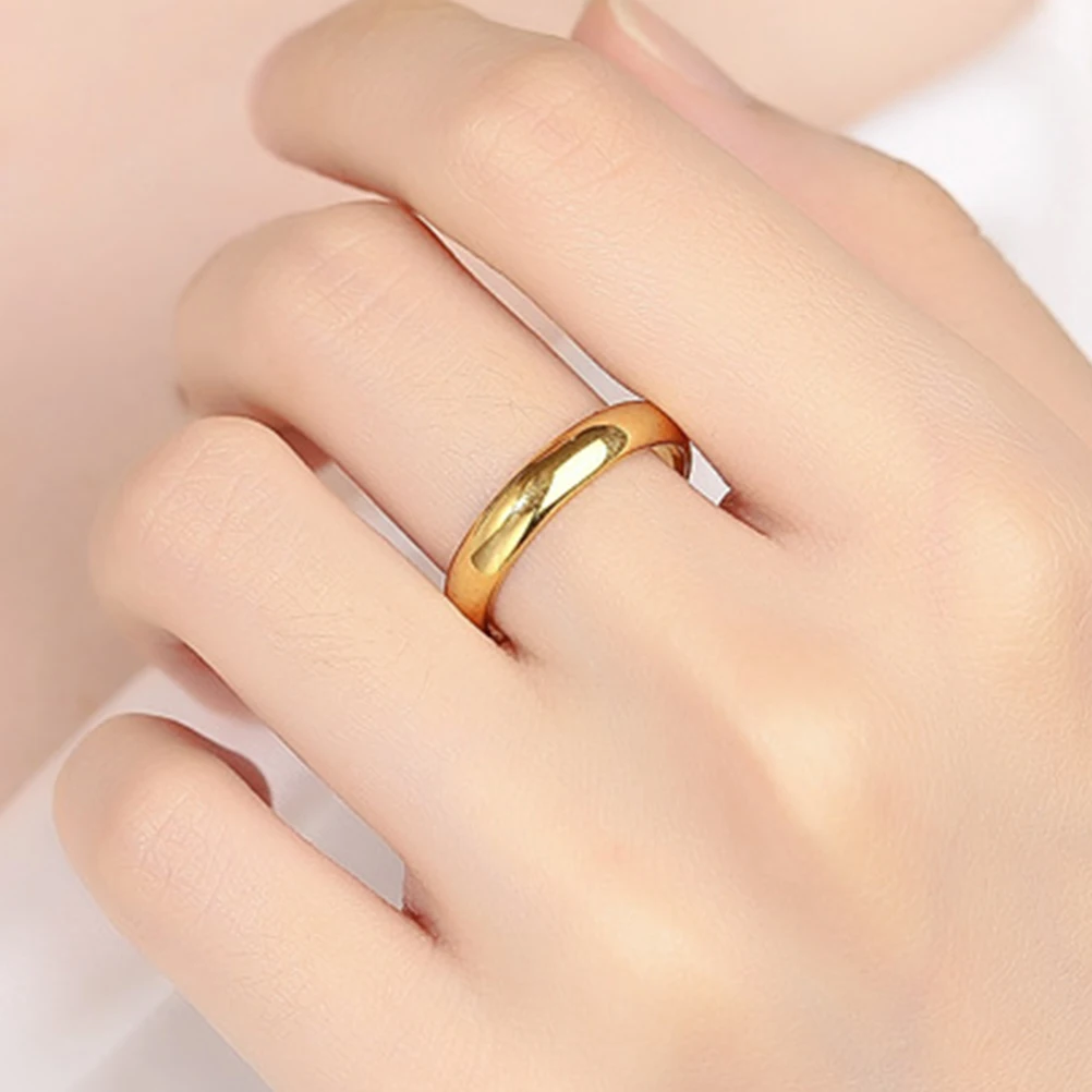 Tungsten For Women Minimalist Metal Finger Ring Jewelry Lightweight Stackable Ring For Teen Ladies Wedding Party Gift
Tungsten For Women Minimalist Metal Finger Ring Jewelry Lightweight Stackable Ring For Teen Ladies Wedding Party Gift