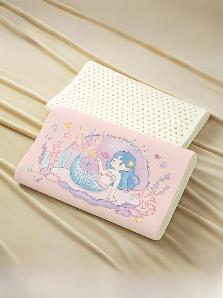 Children's Latex Pillow Ice Silk A-Class Student Dormitory Kindergarten Special Use Medium Support Wave Shape Single Person
Children's Latex Pillow Ice Silk A-Class Student Dormitory Kindergarten Special Use Medium Support Wave Shape Single Person