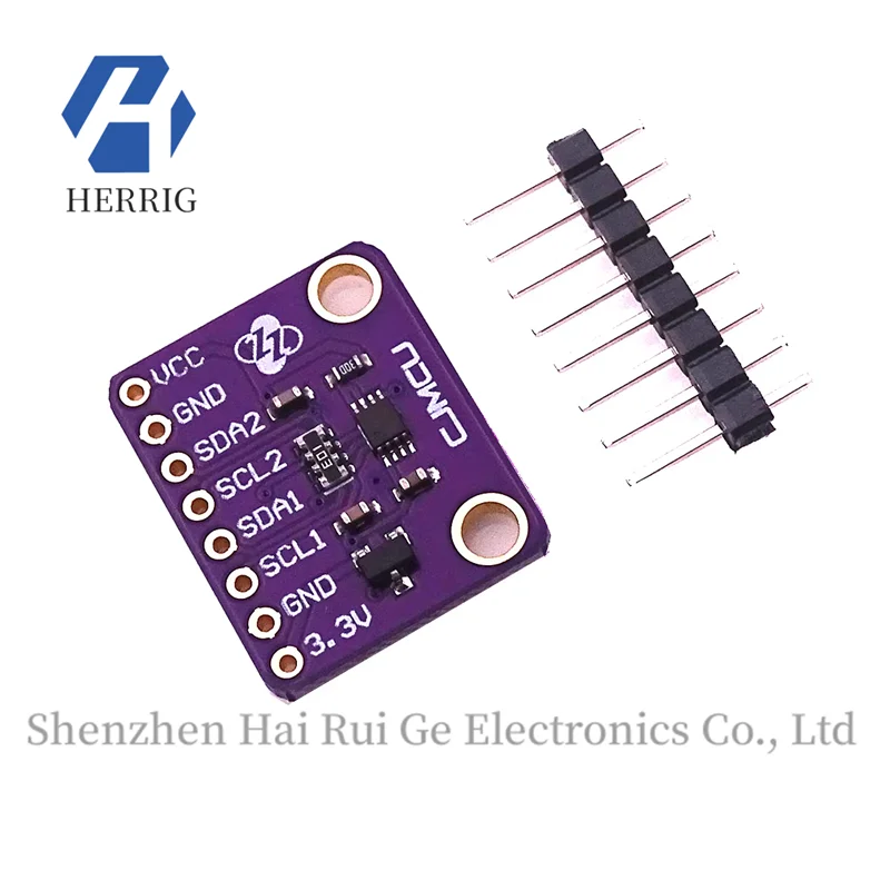 CJMCU-9306 PCA9306 2-bit bidirectional I2C bus and SMBus voltage level translator 
CJMCU-9306 PCA9306 2-bit bidirectional I2C bus and SMBus voltage level translator
