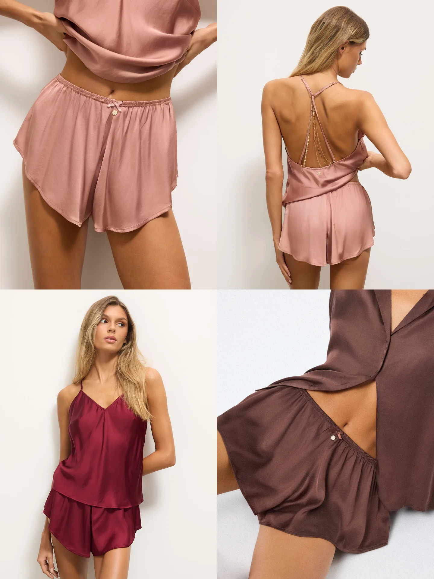 Sexy Pure Desire Mohito Thin Strap Satin Sleepwear Set Adjustable Shoulder Strap Short Pants V-neck Cool Breathable Summer Ho...
Sexy Pure Desire Mohito Thin Strap Satin Sleepwear Set Adjustable Shoulder Strap Short Pants V-neck Cool Breathable Summer Ho...