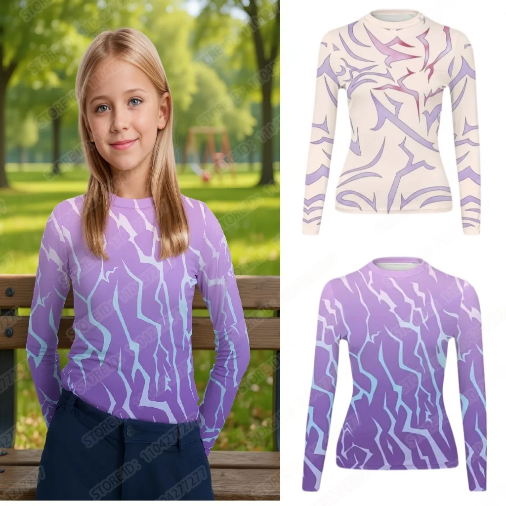Korea POP Girls tattoo-printed Pajamas Cosplay Tattoo Top Costume Children's Sports Top Devil Tattoo Shirt Kids Sports Costume
Korea POP Girls tattoo-printed Pajamas Cosplay Tattoo Top Costume Children's Sports Top Devil Tattoo Shirt Kids Sports Costume