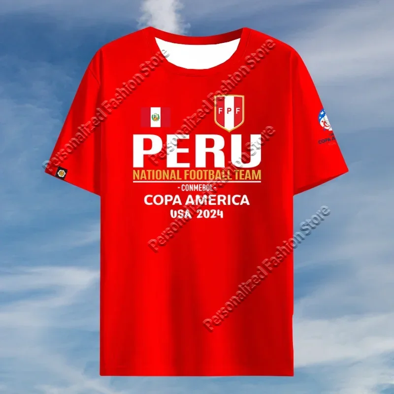 Peru Fashion Best-Selling National Flag Personalized Clothing 3D Printing Breathable Comfortable Motorcycle Short Sleeve
Peru Fashion Best-Selling National Flag Personalized Clothing 3D Printing Breathable Comfortable Motorcycle Short Sleeve