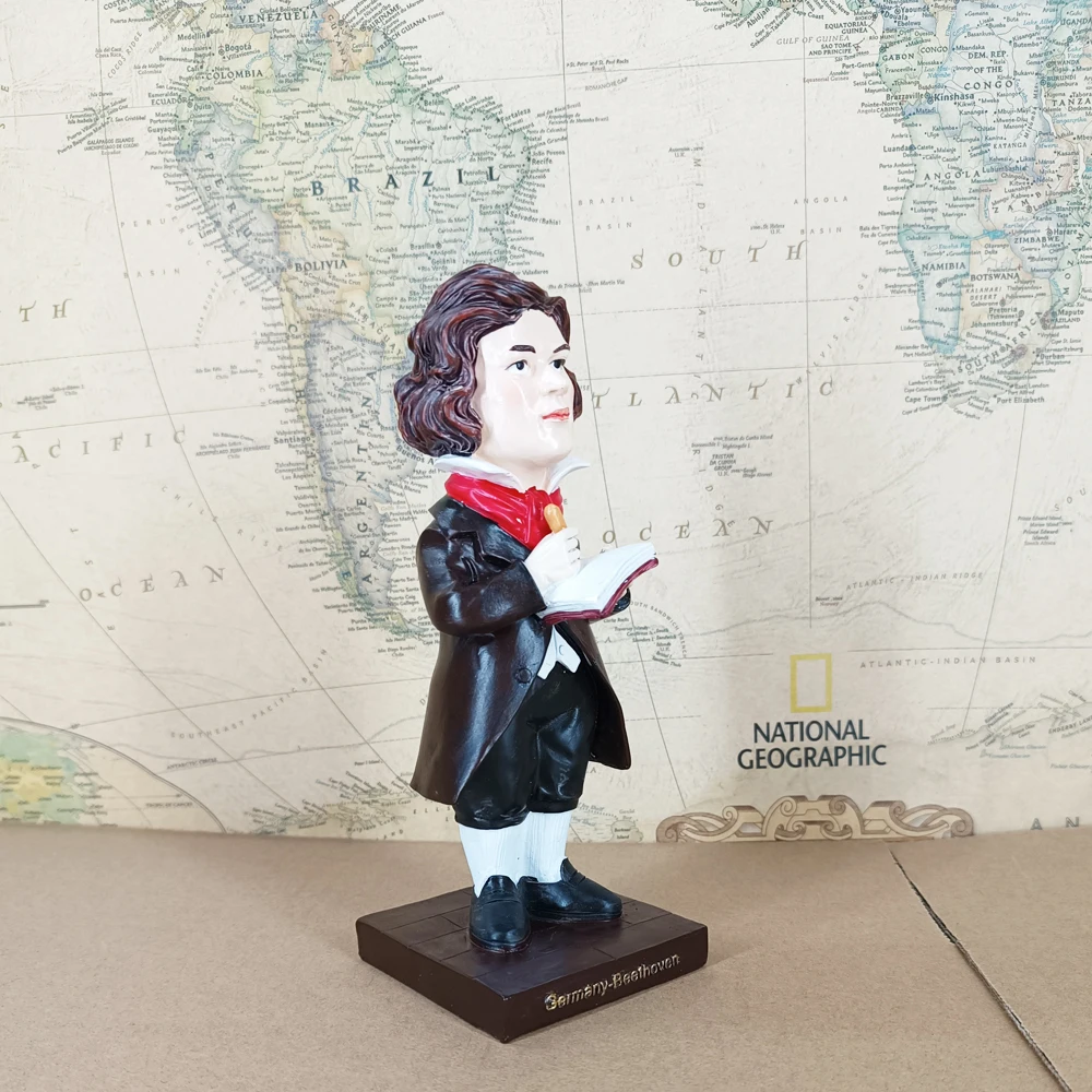 World Famous Person Statue Deutschland Germany Bonn Musician Composer Ludwig Van Beethoven Figure Model Gift Craft Collect
World Famous Person Statue Deutschland Germany Bonn Musician Composer Ludwig Van Beethoven Figure Model Gift Craft Collect