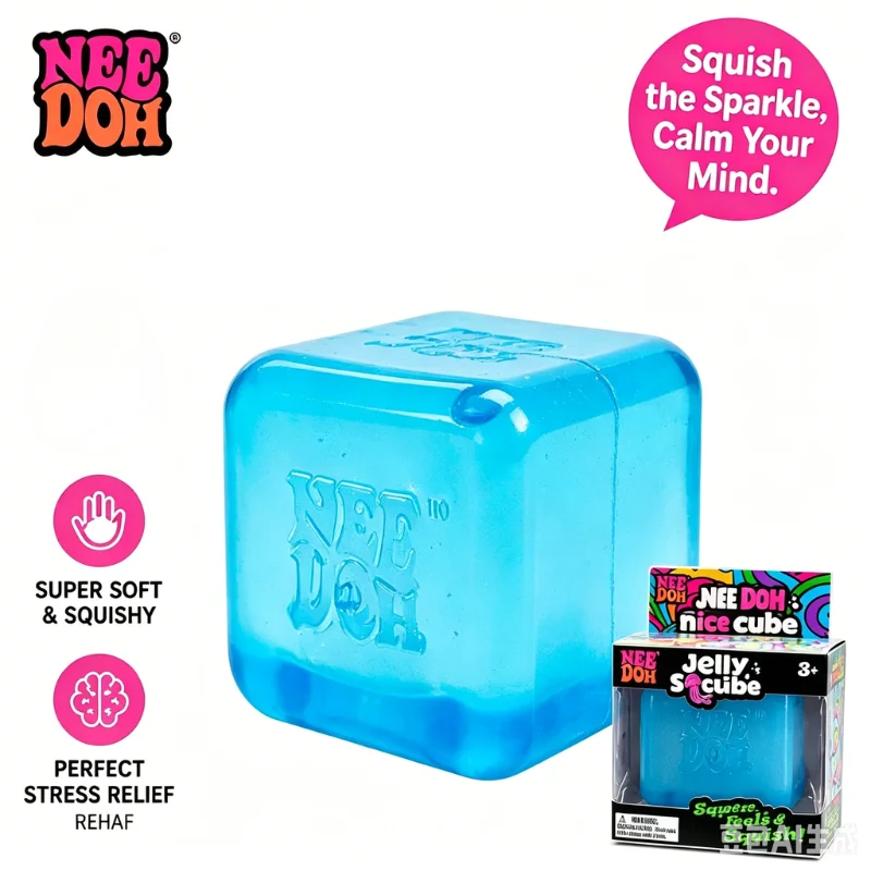 Needoh Sensory Fidget Cube Stress Relief Squishy Cube Anti-Anxiety Squeeze Toy For Focus ADHD Population*&
Needoh Sensory Fidget Cube Stress Relief Squishy Cube Anti-Anxiety Squeeze Toy For Focus ADHD Population*&