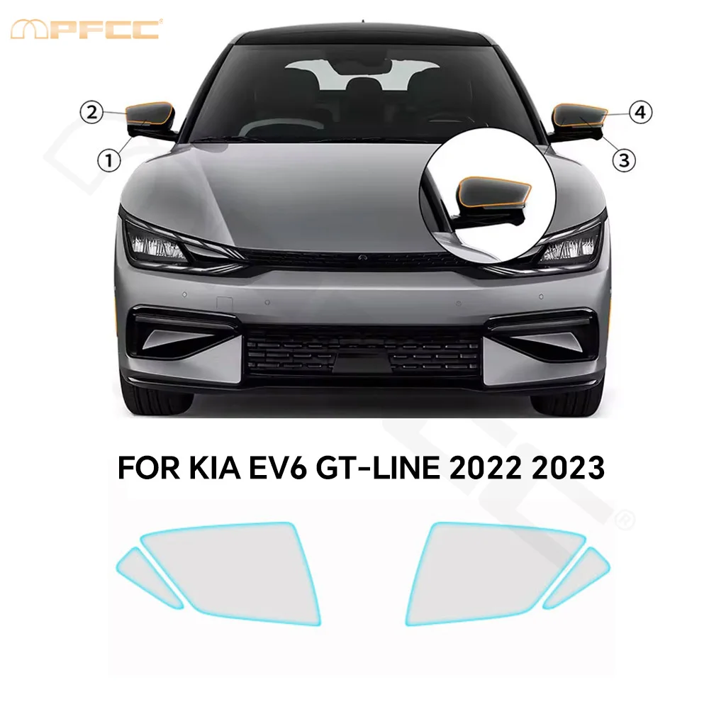 For KIA EV6 GT-line 2022 2023 Rearview TPU Paint Protection Film Pre-cut PPF Anti-scratch Clear Bra Invisible Resistant Kit
For KIA EV6 GT-line 2022 2023 Rearview TPU Paint Protection Film Pre-cut PPF Anti-scratch Clear Bra Invisible Resistant Kit