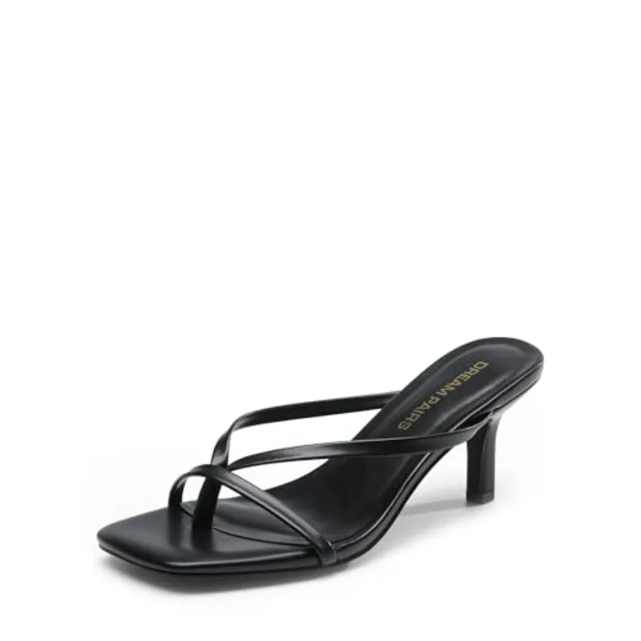 DREAM PAIRS Kitten Heels for Women Flip Flops Slip on Low Heels Open Square Toe Thong Heeled Strappy Sandals Slides Comfortable
DREAM PAIRS Kitten Heels for Women Flip Flops Slip on Low Heels Open Square Toe Thong Heeled Strappy Sandals Slides Comfortable