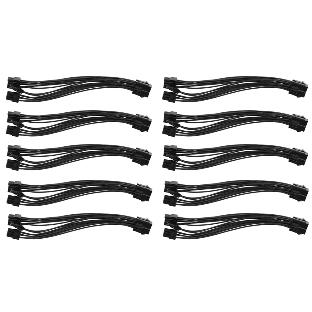 AC37-10 Pcs 20cm Graphics Card 8 Pin Female to 2X8P(6+2)Pin Male Power Supply Extention Cable 18AWG Cable for Graphics Card
AC37-10 Pcs 20cm Graphics Card 8 Pin Female to 2X8P(6+2)Pin Male Power Supply Extention Cable 18AWG Cable for Graphics Card