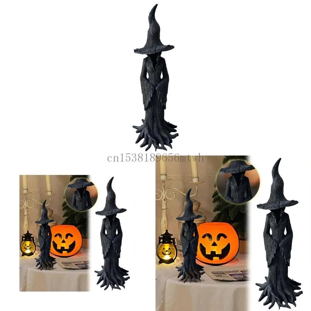 Halloween Resin Witch Figurine for Table Centerpieces and Tiered Tray Decors B03D
Halloween Resin Witch Figurine for Table Centerpieces and Tiered Tray Decors B03D