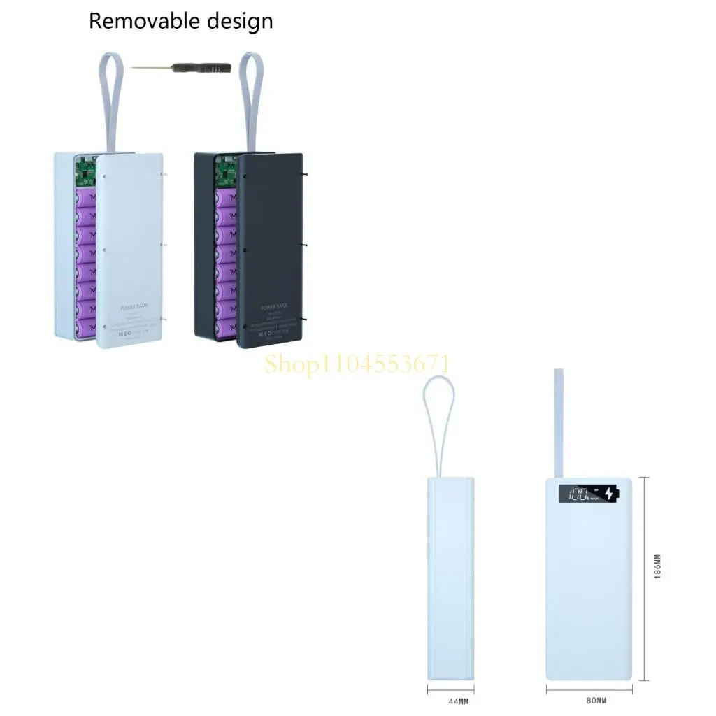 Best Seller Detachable C16 LCD Display DIY 16x18650 Battery for Case Power Bank for Shell External Box Without Battery Powerbank
Best Seller Detachable C16 LCD Display DIY 16x18650 Battery for Case Power Bank for Shell External Box Without Battery Powerbank