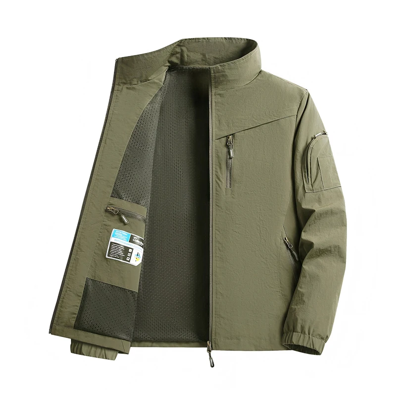 Men M-8XL Plus Size Spring Autumn Jackets Men Casual Stand Collar Baseball Coats Men Fashion Trendy Outdoor Sports Windbreaker
Men M-8XL Plus Size Spring Autumn Jackets Men Casual Stand Collar Baseball Coats Men Fashion Trendy Outdoor Sports Windbreaker