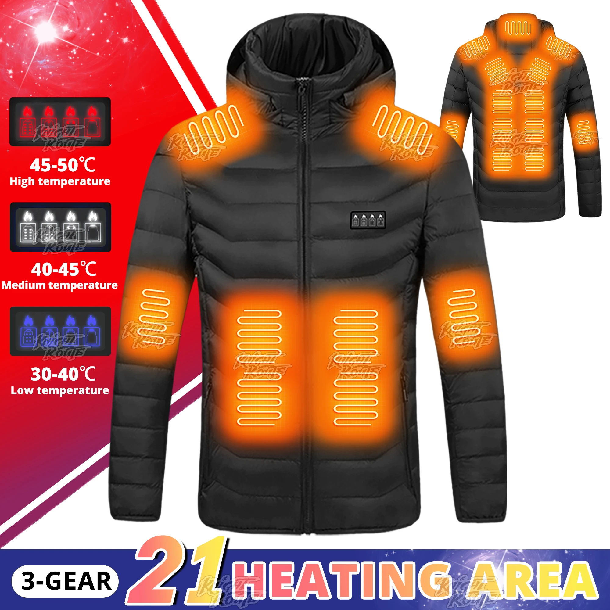 21Areas Self Heated jacket Heating Vest Men's Thermal Women's USB Heated Vest Warm Clothing Motorcycle Camping Washable Winter
21Areas Self Heated jacket Heating Vest Men's Thermal Women's USB Heated Vest Warm Clothing Motorcycle Camping Washable Winter