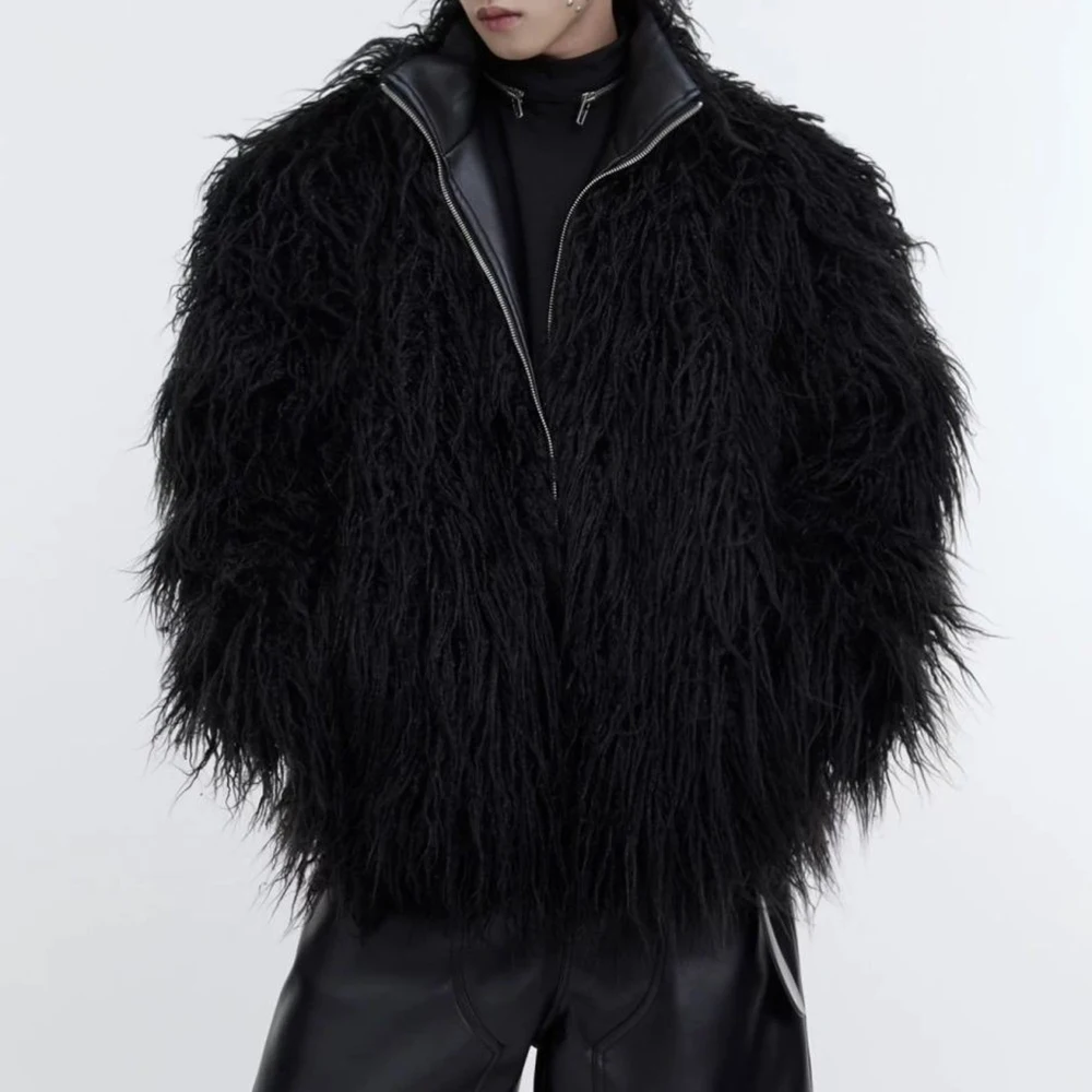 New Autumn And Winter Fashion Niche Design Heavy Thickened Coat Solid Color Corrugated Long Hair Leather Cotton Clothing Trend
New Autumn And Winter Fashion Niche Design Heavy Thickened Coat Solid Color Corrugated Long Hair Leather Cotton Clothing Trend