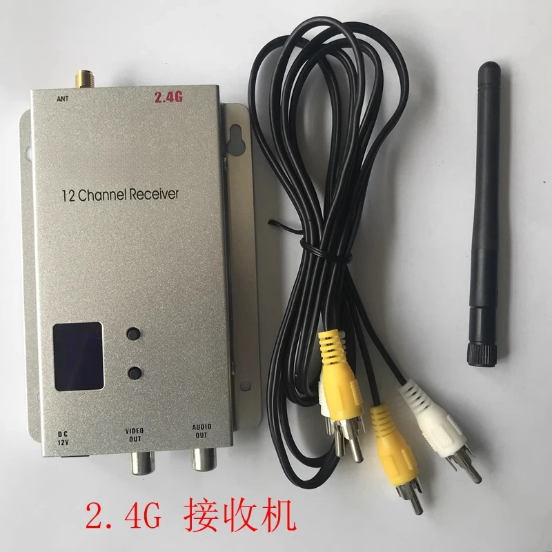 2.4G receiver 1.2G receiver, wireless FPV image transmission, digital display, wireless video receiver, wireless monitoring
2.4G receiver 1.2G receiver, wireless FPV image transmission, digital display, wireless video receiver, wireless monitoring