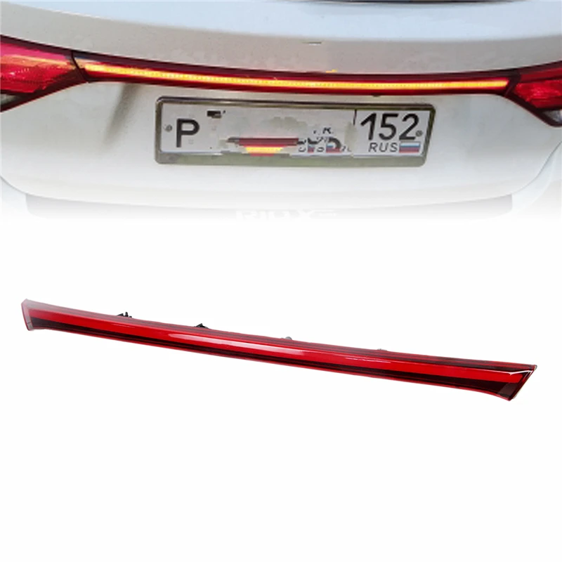 1pc Car Rear Bumper Trunk Light for Kia KX CROSS 2017-2018 Brake Light Warning Turn Signal Car LED Tail Reflector Lamp Assembly
1pc Car Rear Bumper Trunk Light for Kia KX CROSS 2017-2018 Brake Light Warning Turn Signal Car LED Tail Reflector Lamp Assembly