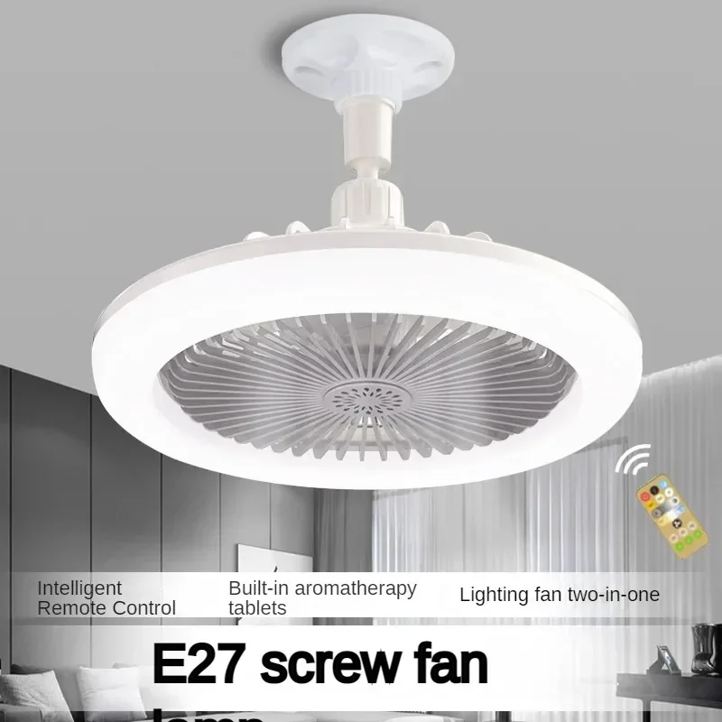 Intelligent remote control LED fan light E27 screw dimmable bedroom aromatherapy plastic small fan UFO light
Intelligent remote control LED fan light E27 screw dimmable bedroom aromatherapy plastic small fan UFO light