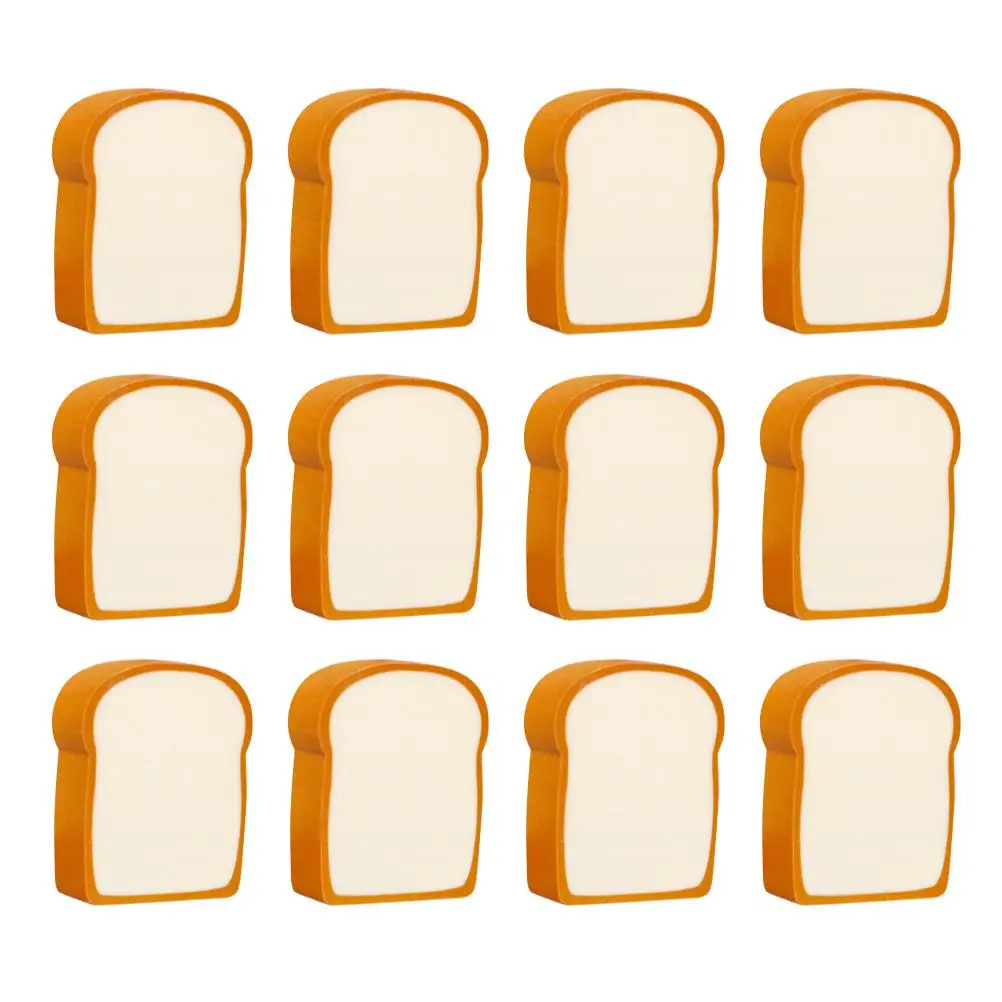 12 Pcs Cartoon Eraser Cute Bread Shaped School Stationery Portable Kids Toy Multiple Colors Long Lasting
12 Pcs Cartoon Eraser Cute Bread Shaped School Stationery Portable Kids Toy Multiple Colors Long Lasting