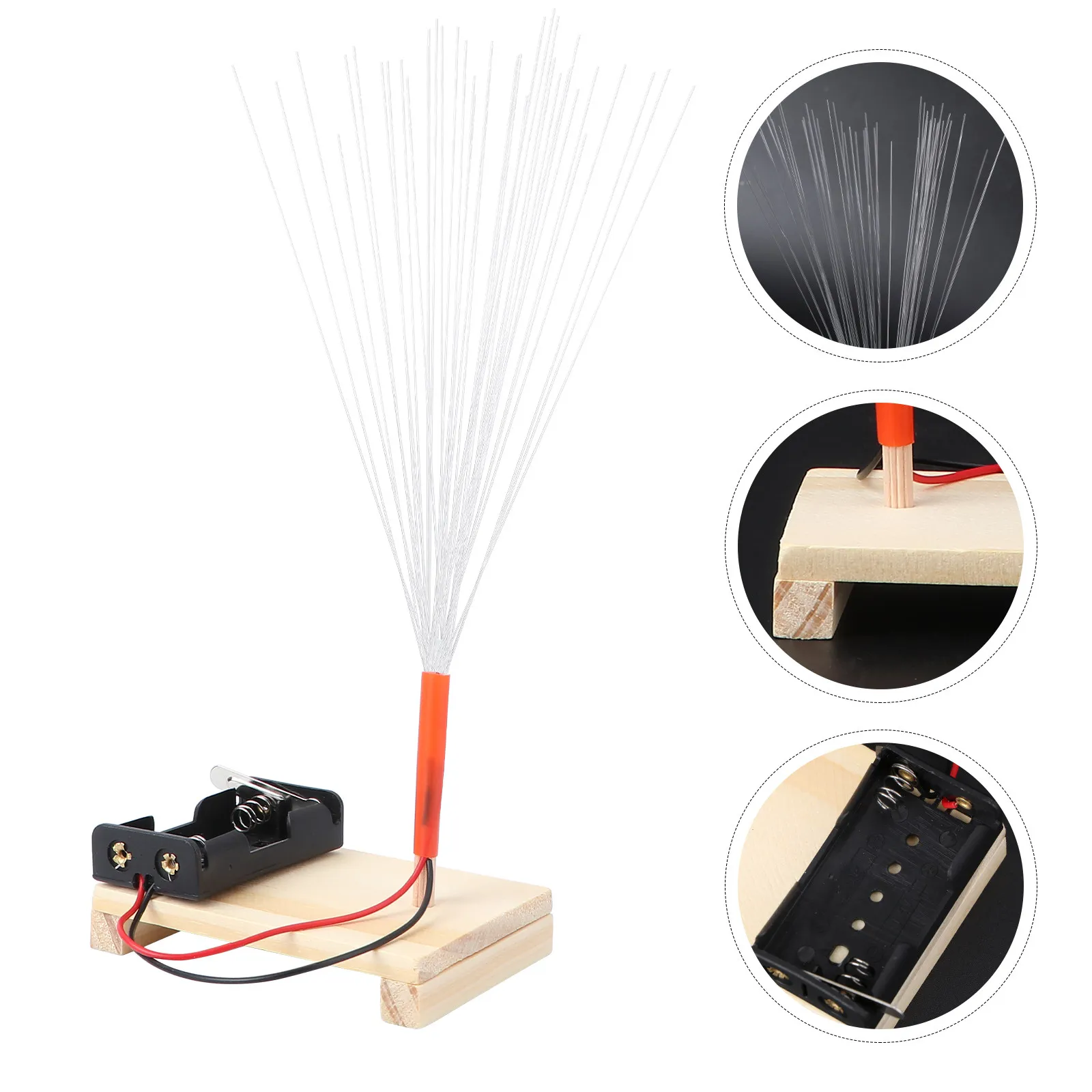 2 Aa Battery Powered Fiber Optic Light Lamp with Wood Base Color Changing LED Decorative Lamp for Christmas Party Home Bedroom
2 Aa Battery Powered Fiber Optic Light Lamp with Wood Base Color Changing LED Decorative Lamp for Christmas Party Home Bedroom