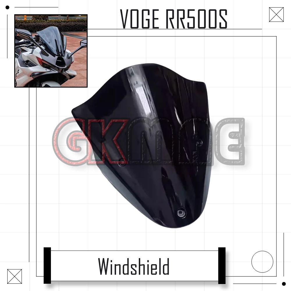 New For Loncin VOGE RR500S RR 500 S Motorcycle Modification Windshield Small Windshield Fairing
New For Loncin VOGE RR500S RR 500 S Motorcycle Modification Windshield Small Windshield Fairing