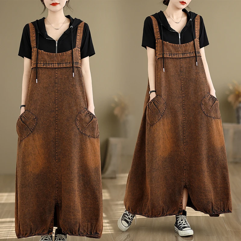 High Waist Wide Leg Denim Overalls Women's Spring Summer Cotton Polyester Blend Comfortable Fit Casual Low Waist Jeans
High Waist Wide Leg Denim Overalls Women's Spring Summer Cotton Polyester Blend Comfortable Fit Casual Low Waist Jeans