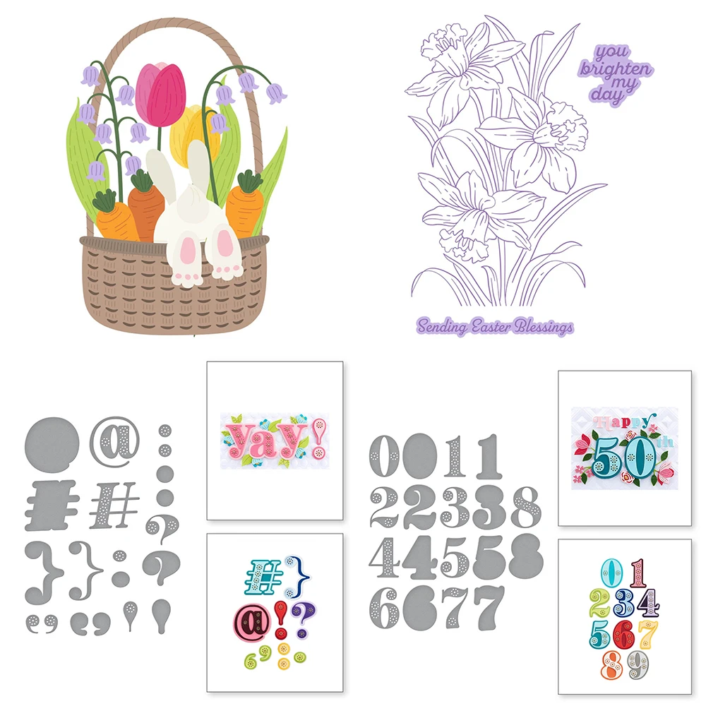 Flower Basket and Numeric Symbol Metal Cutting Dies for DIY Scrapbooking Paper Card Making Photo Album Craft Decorations Diecut
Flower Basket and Numeric Symbol Metal Cutting Dies for DIY Scrapbooking Paper Card Making Photo Album Craft Decorations Diecut