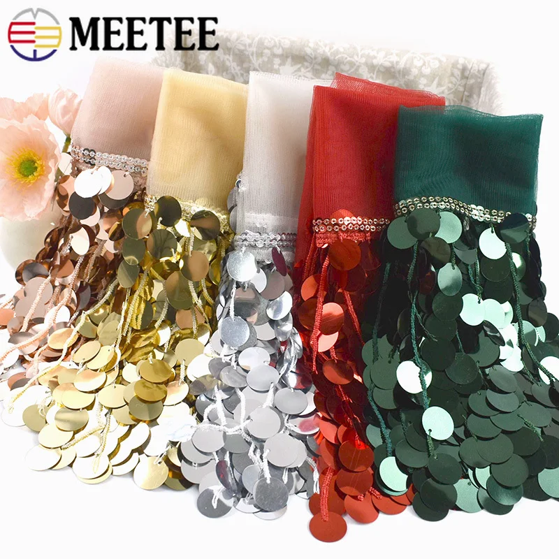 2/5Yards 18cm Sequin Fringe Tassels Sofa Cover Crafts Lace Trim Latin Dress Decorative Trimmings Fringes Sewing Accessories
2/5Yards 18cm Sequin Fringe Tassels Sofa Cover Crafts Lace Trim Latin Dress Decorative Trimmings Fringes Sewing Accessories