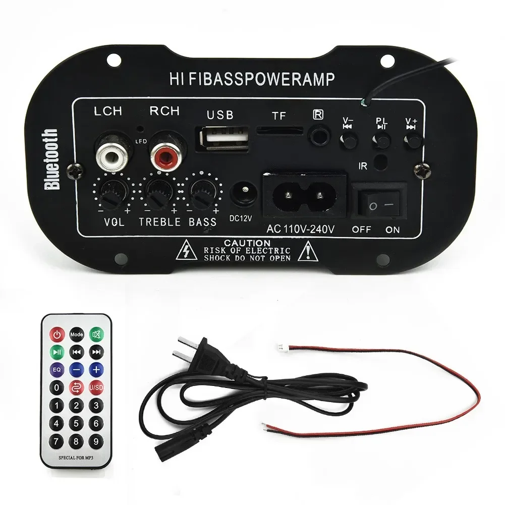 Power Amplifier Bluetooth Bass Amp HIFI Digital Audio Amplifiers FM USB Remote 220V 50W Surround Sound AMP Speaker For Home Car
Power Amplifier Bluetooth Bass Amp HIFI Digital Audio Amplifiers FM USB Remote 220V 50W Surround Sound AMP Speaker For Home Car