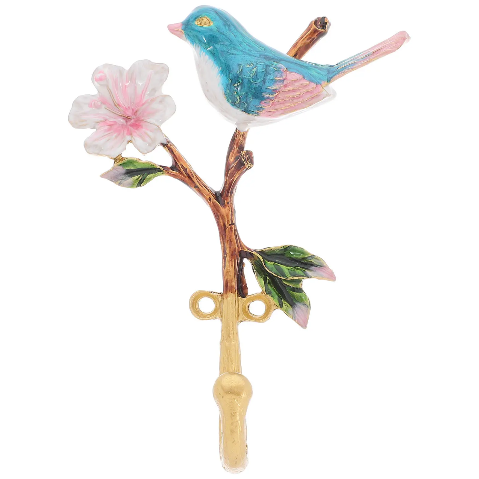 Decorative Bird Shaped Enamel Wall Hooks Vintage Metal Rack for Hanging Coats Towels Keys Hats Heavy Duty Stylish Wall Mount
Decorative Bird Shaped Enamel Wall Hooks Vintage Metal Rack for Hanging Coats Towels Keys Hats Heavy Duty Stylish Wall Mount