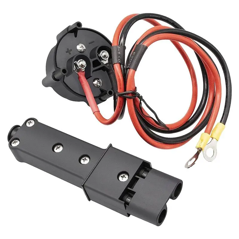 (A02R) 48V MAC DC Charger Plug Kit JR1-H235A-00 JR1-H6181-02-00 Receptacle with Wires for Yamaha Electric G19/G22
(A02R) 48V MAC DC Charger Plug Kit JR1-H235A-00 JR1-H6181-02-00 Receptacle with Wires for Yamaha Electric G19/G22