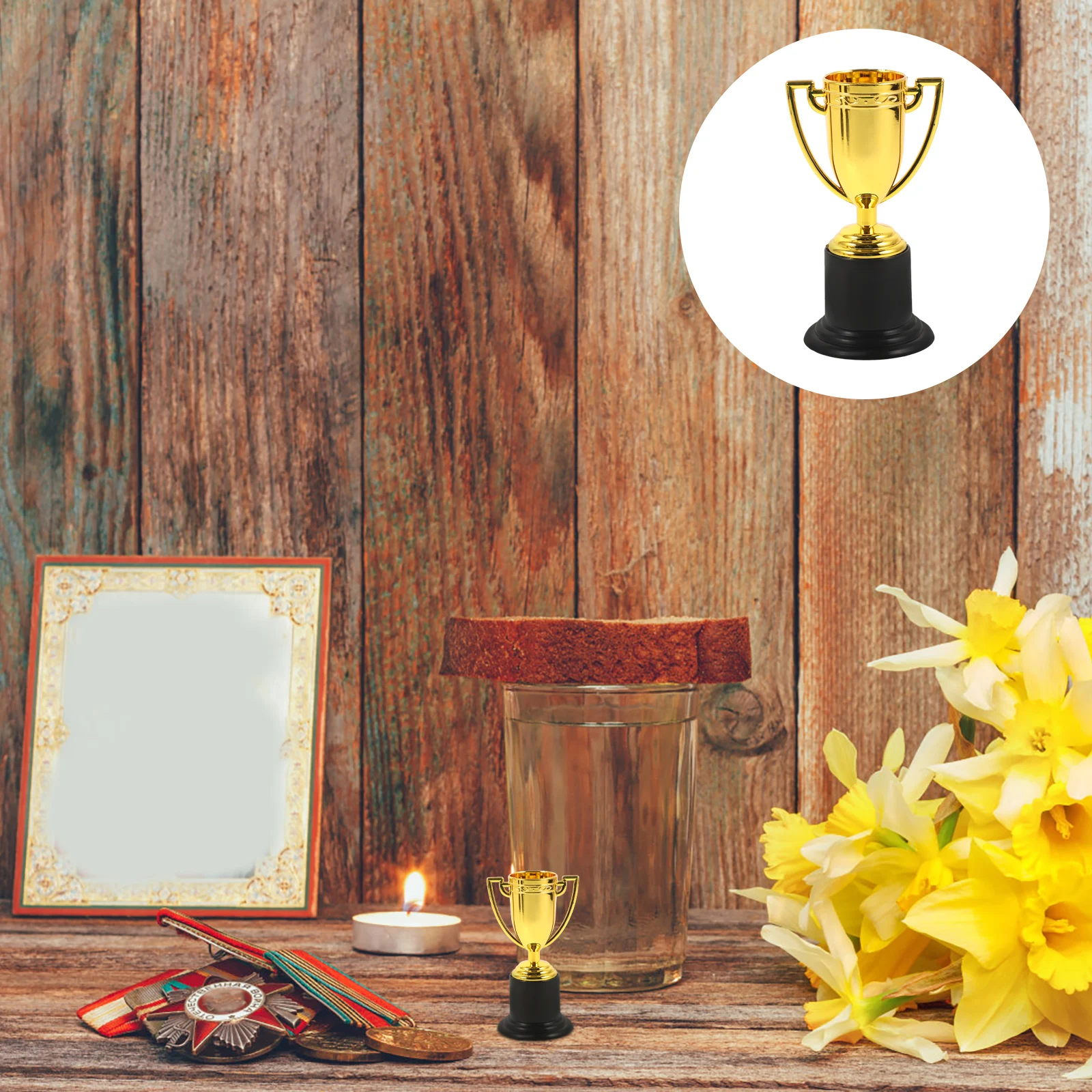6Pcs 10Cm Elegant Plastic Award Trophy Golden Prizes For Competitions Kids Souvenirs Collectibles
6Pcs 10Cm Elegant Plastic Award Trophy Golden Prizes For Competitions Kids Souvenirs Collectibles