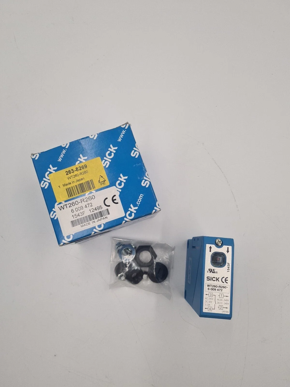 WT260-R260 6009472 Compact photoelectric sensors W260
WT260-R260 6009472 Compact photoelectric sensors W260