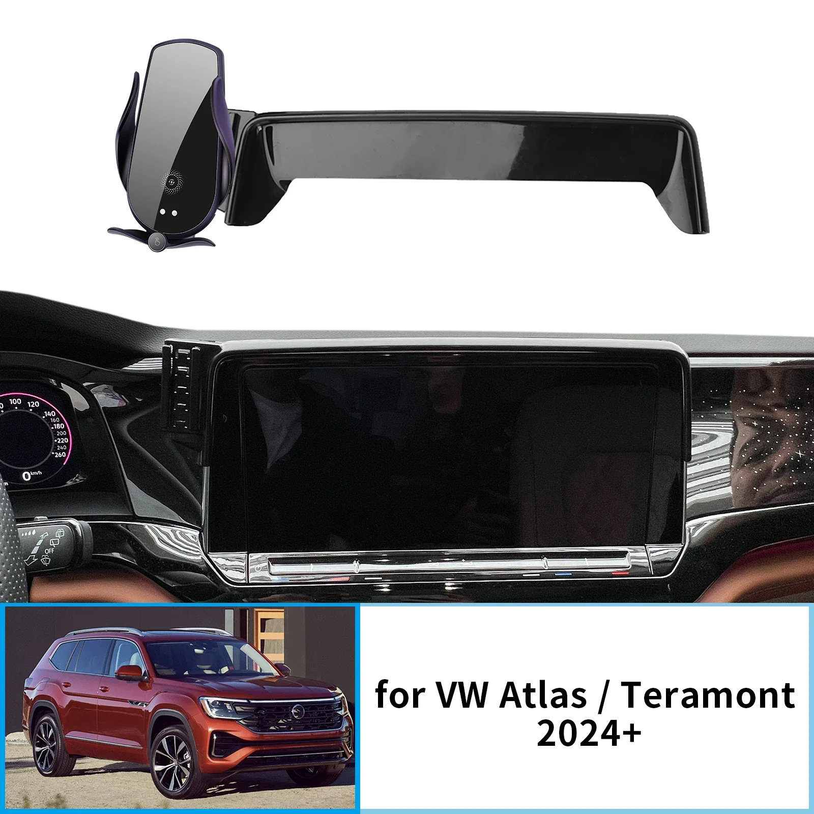 for VW Atlas Teramont 2024 2025 CROSS Car Mobile Phone Holder Accessories GPS Bracket Navigation Stand Auto
for VW Atlas Teramont 2024 2025 CROSS Car Mobile Phone Holder Accessories GPS Bracket Navigation Stand Auto