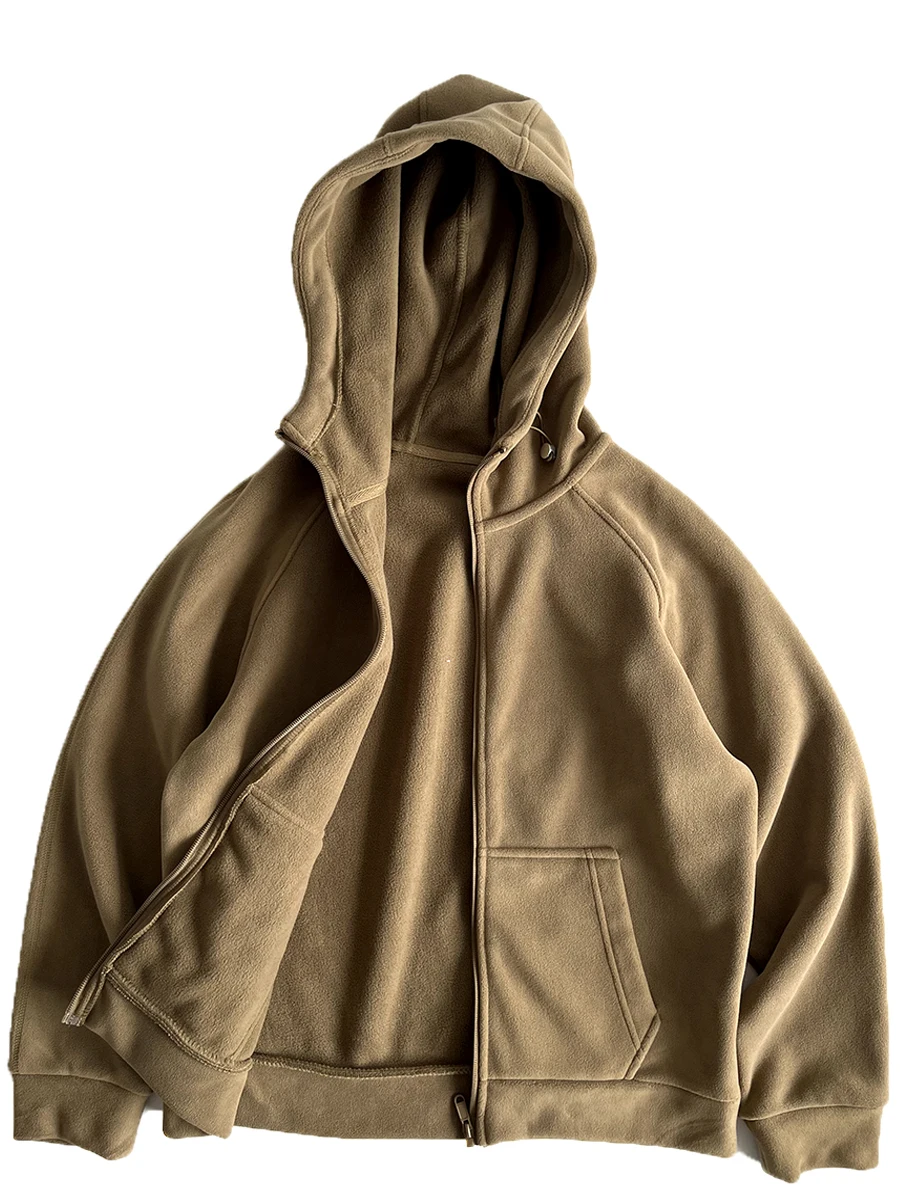 Warm Fce Hooded Jaet Thiened Retro Winter Outerwear Loose Cardigan Sle Zipper Closure Polyester Fabric Youth Faion
Warm Fce Hooded Jaet Thiened Retro Winter Outerwear Loose Cardigan Sle Zipper Closure Polyester Fabric Youth Faion