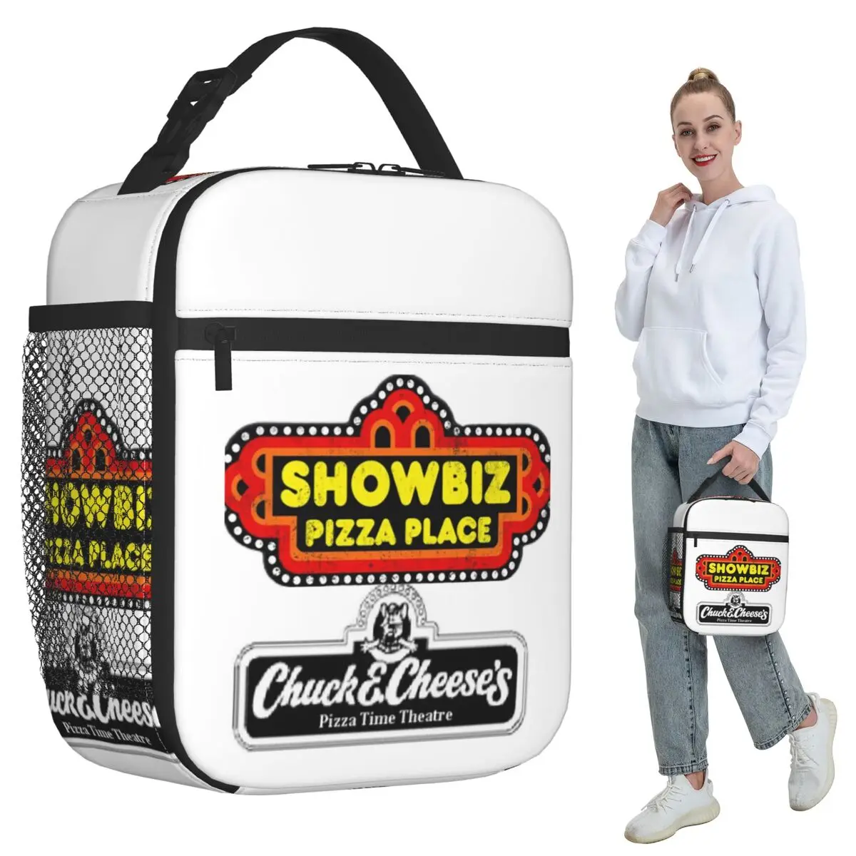 Термосумка для обедов Chuck E Cheeses Pizza Time Theater для женщин, офисная термосумка-холодильник для еды, контейнер для ланчей
Термосумка для обедов Chuck E Cheeses Pizza Time Theater для женщин, офисная термосумка-холодильник для еды, контейнер для ланчей