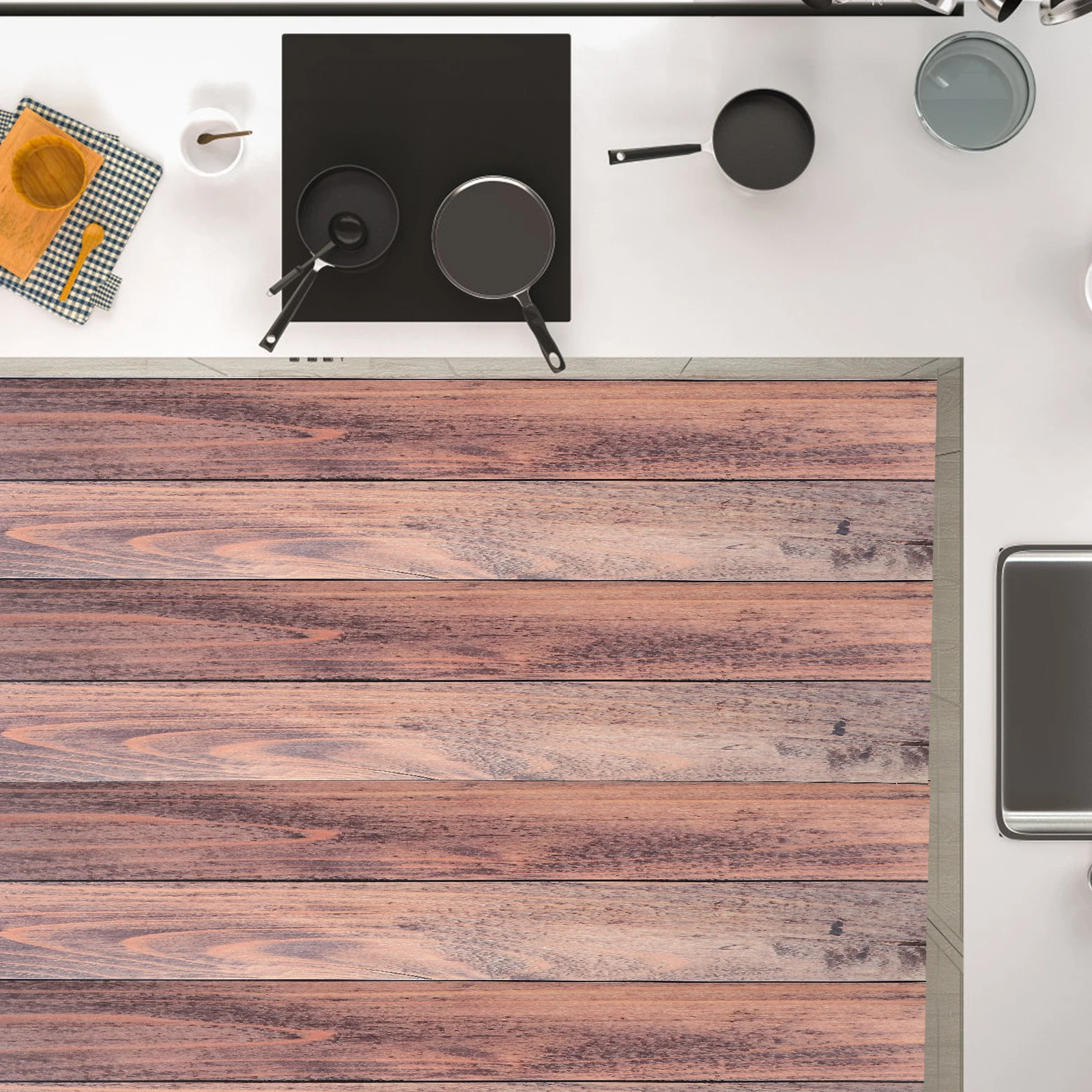 Peel Stick Wood Grain Floor Sticker PVC Waterproof Easy Cut for Bedroom Bathroom Kitchen Flooring Decorative Adhesive Tile
Peel Stick Wood Grain Floor Sticker PVC Waterproof Easy Cut for Bedroom Bathroom Kitchen Flooring Decorative Adhesive Tile